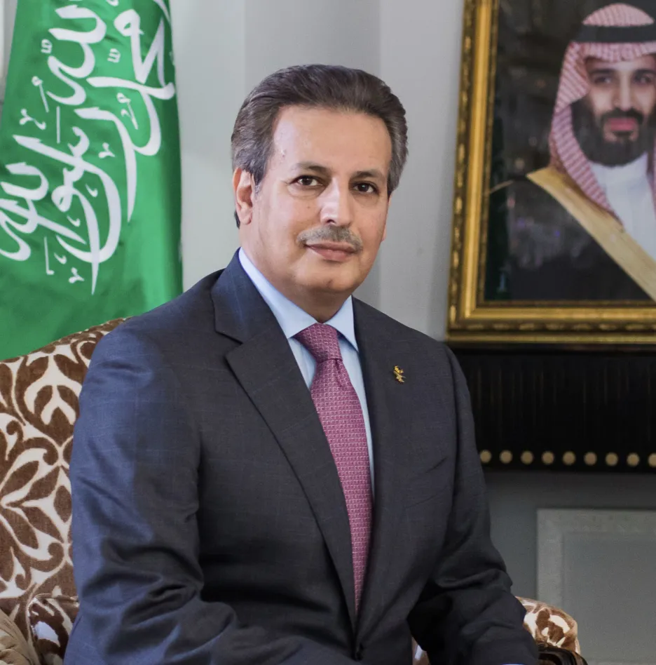 Saúdský velvyslanec v ČR Naif Al Aboud