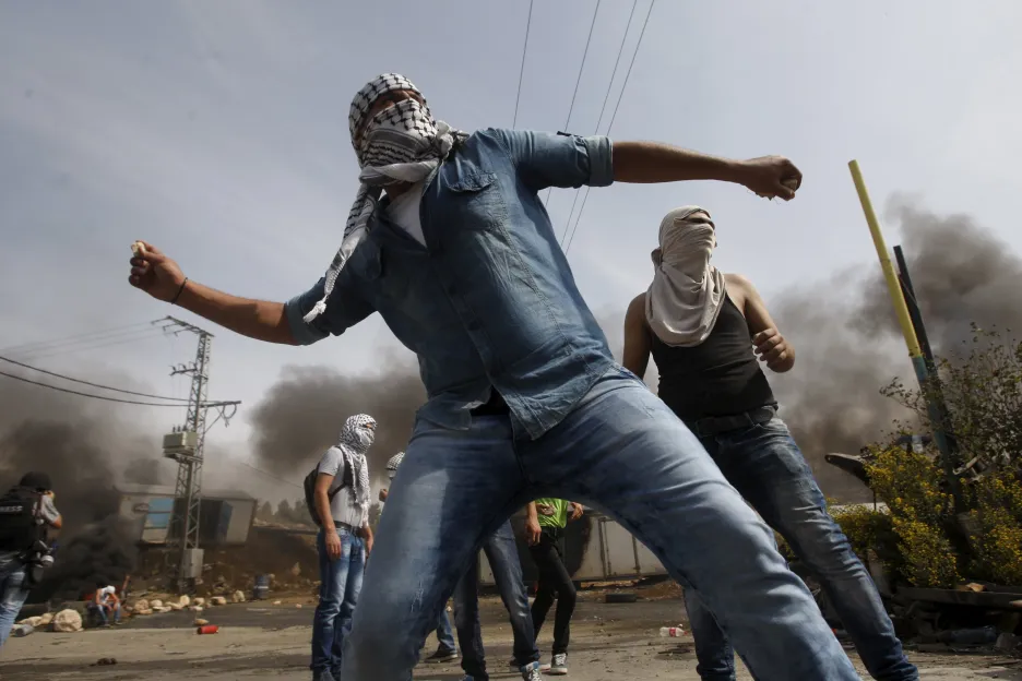 Protesty Palestinců na Západním břehu Jordánu