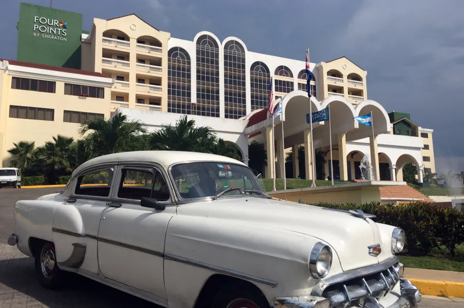 Americký hotel na Kubě