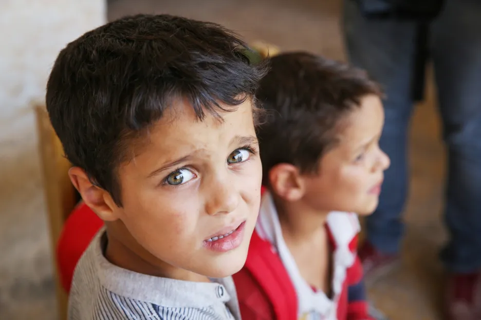 Děti uprostřed syrské války