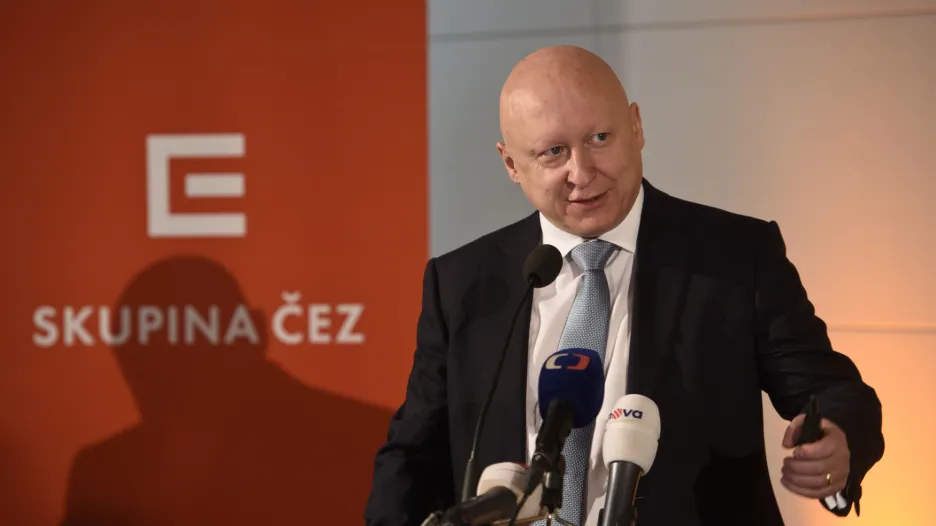 Předseda představenstva a generální ředitel ČEZ Daniel Beneš