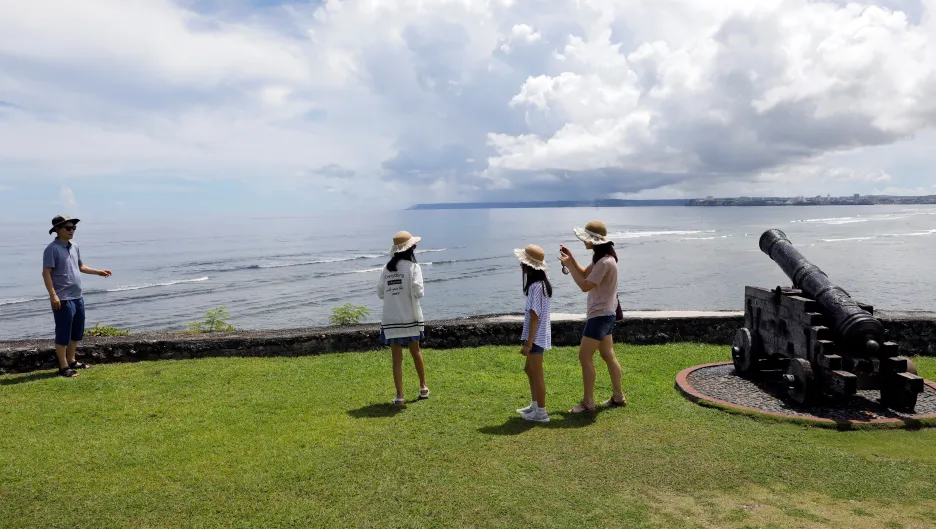 Turisté na Guamu