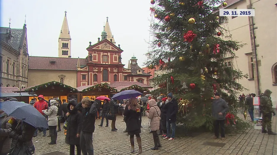 Vánoční trhy na Pražské hradě