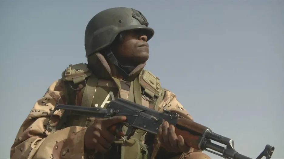 Voják v Nigeru