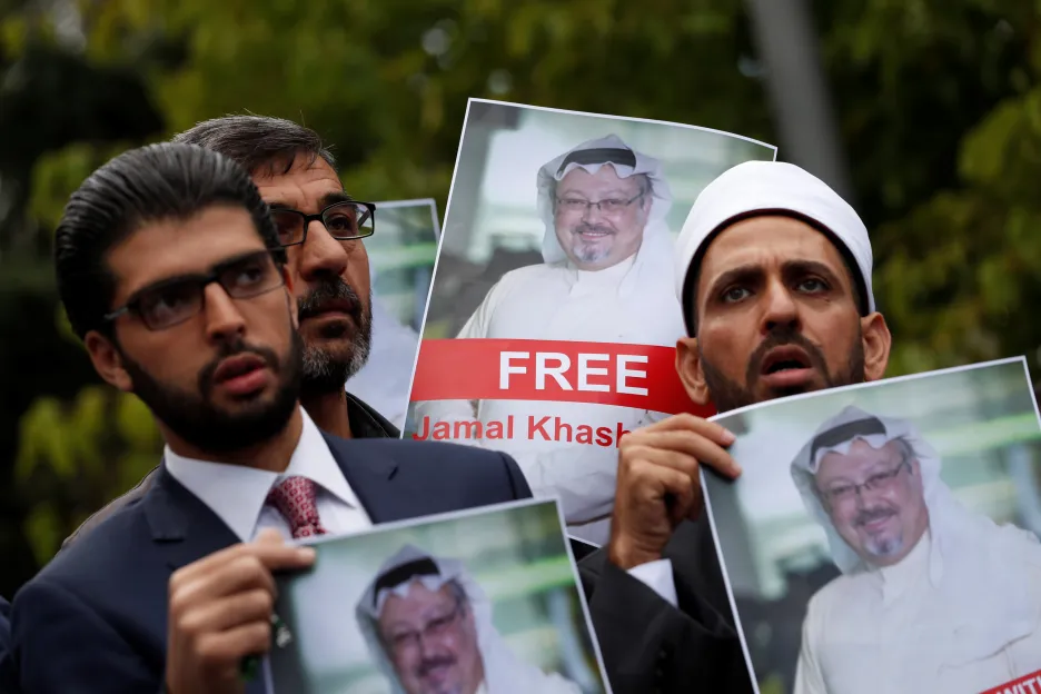 Demonstrace za saúdského novináře, který zmizel z konzulátu v Istanbulu