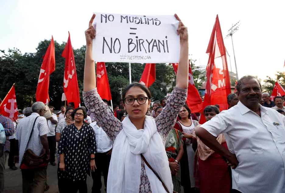 Protest proti indickému zákonu o občanství