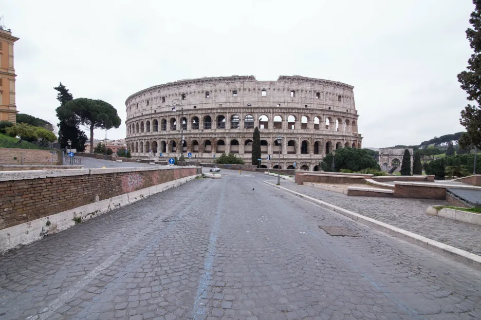 Vylidněný Řím