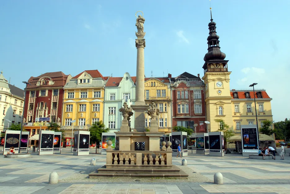 Ostrava - Masarykovo náměstí, Morový sloup