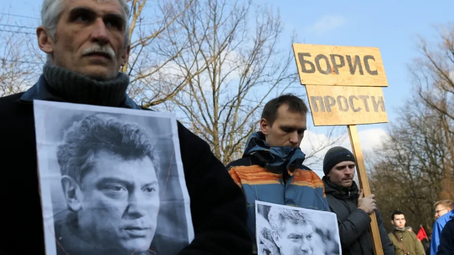 Pochod za zavražděného Borise Němcova