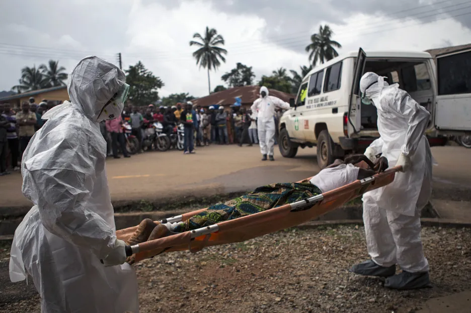 Boj s ebolou v Sieře Leone