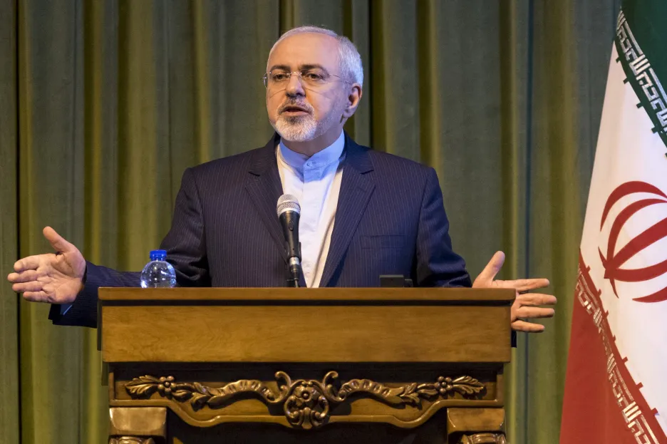 Íránský ministr zahraničí Mohammad Džavád Zaríf