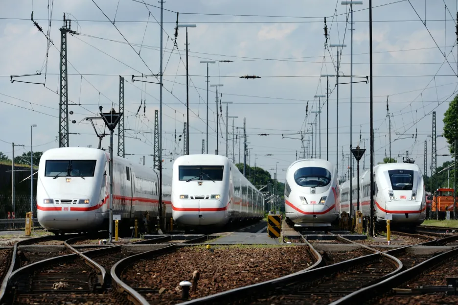 Německé vysokorychlostní vlaky ICE