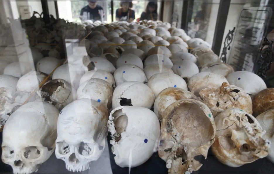 Muzeum genocidy v kambodžské metropoli Phnompenhu