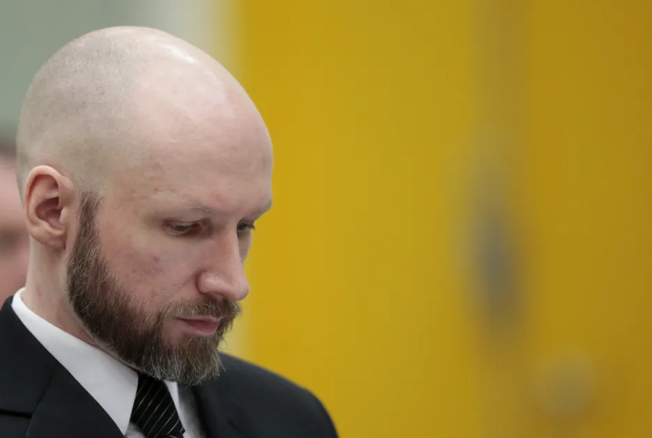 Anders Breivik před soudem