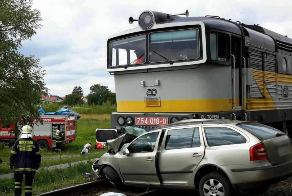 Železniční nehoda ve Vracově