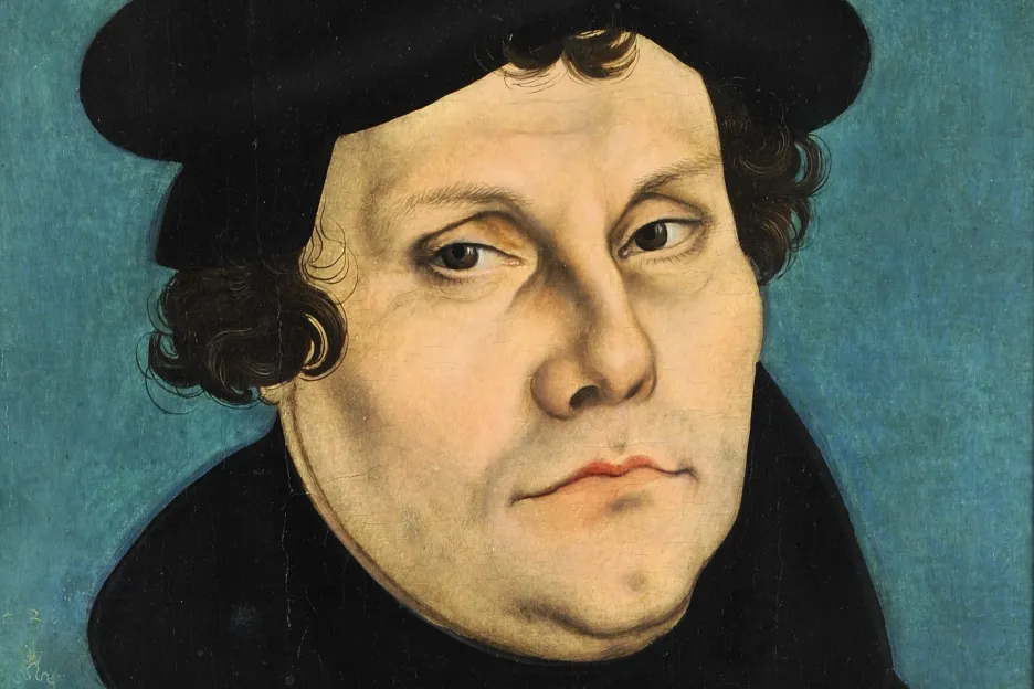 Martin Luther na obraze Lucase Cranacha