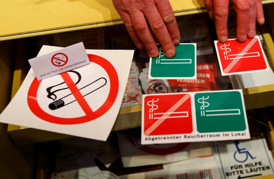 Rakouské protikuřácké značky