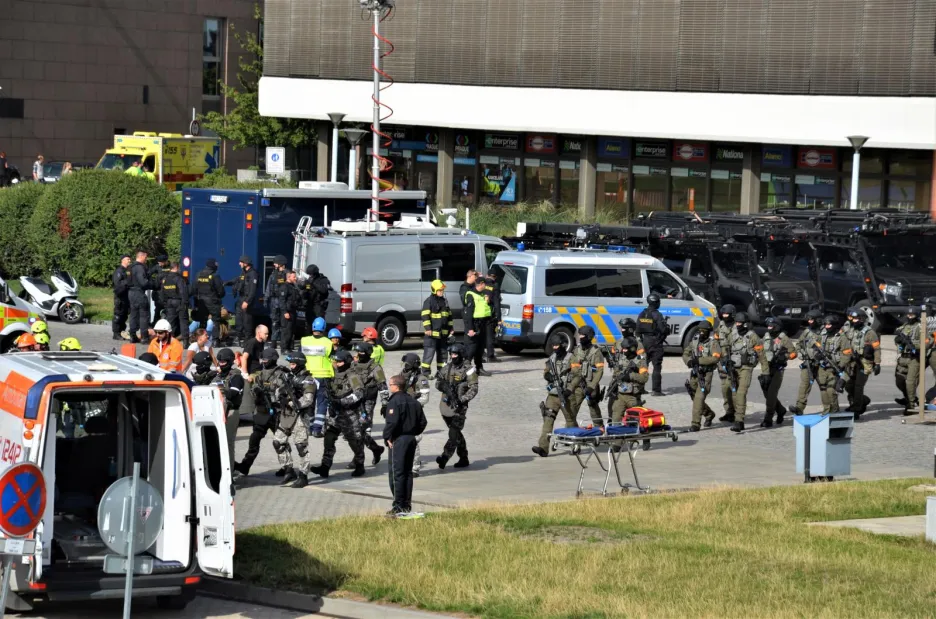 V Praze se odehrálo největší protiteroristické cvičení