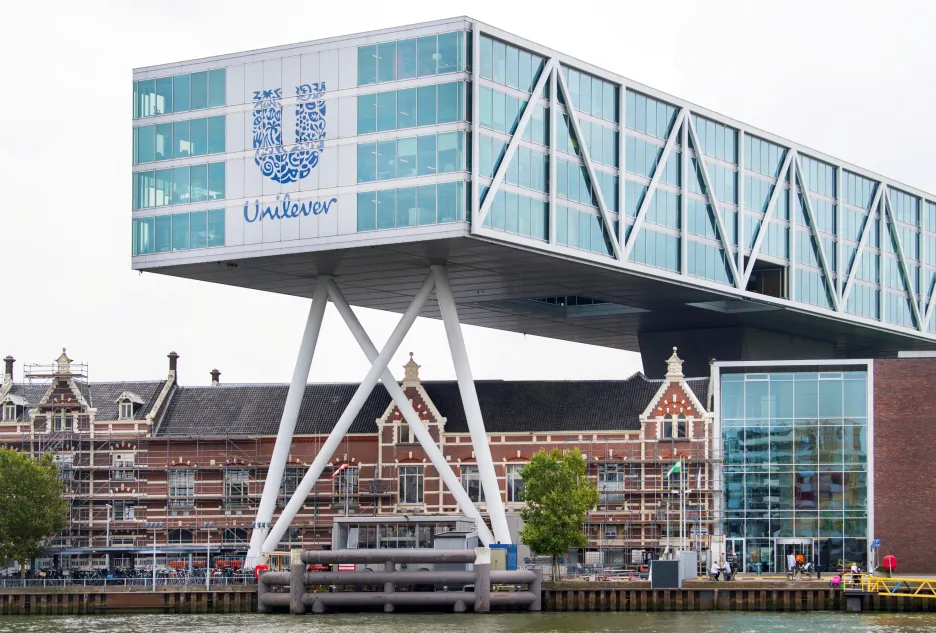 Sídlo společnosti Unilever v Rotterdamu