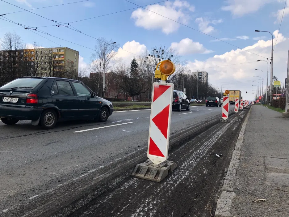 Začala oprava Opavské ulice v Ostravě