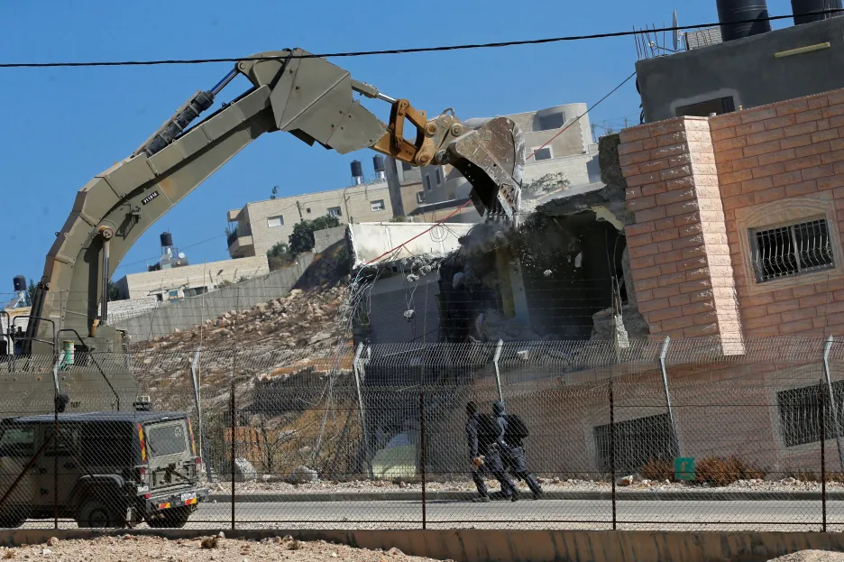 Izrael začal s demolicí domů u východního Jeruzaléma