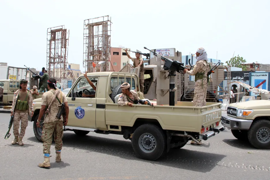 Jihojemenští separatisté v Adenu