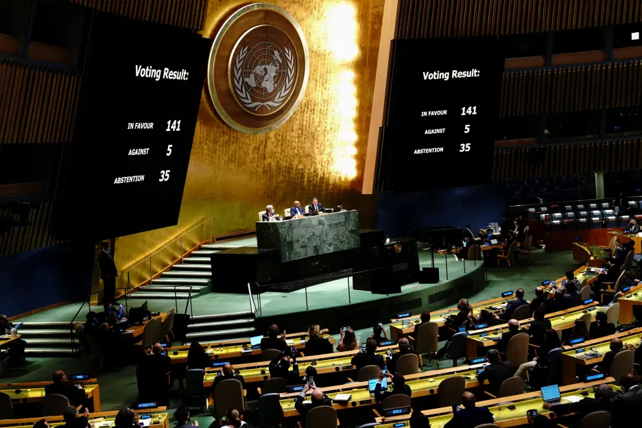 Special session of the United Nations General Assembly on the Russian invasion of Ukraine