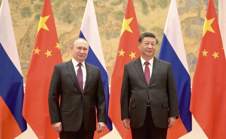 Vladimir Putin and Si Jinping