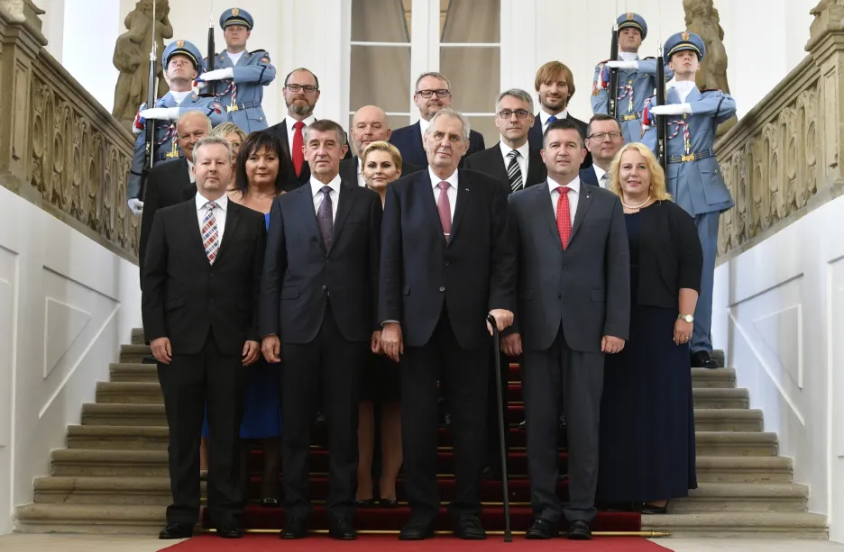 Nový kabinet premiéra Andreje Babiše