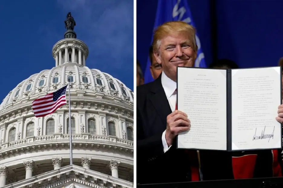 Americký Kongres vs. prezident Donald Trump