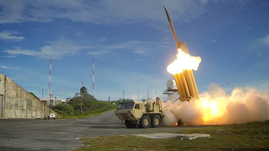 Test protiraketové obrany THAAD