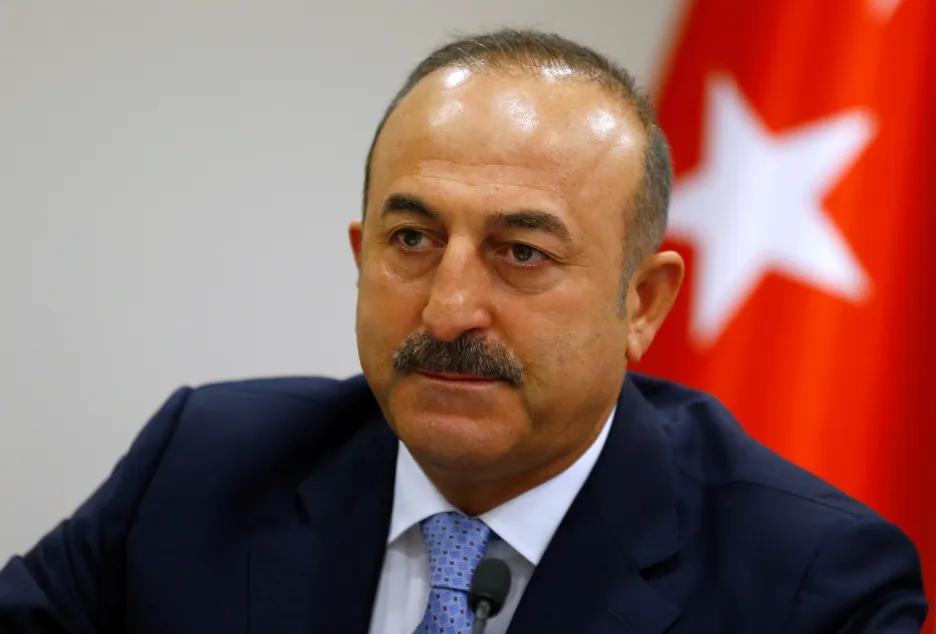 Turecký ministr zahraničí Mevlüt Çavuşoglu 