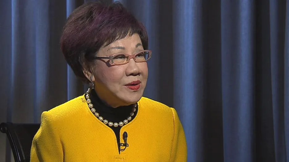 Bývalá tchajwanská premiérka Anette Lu