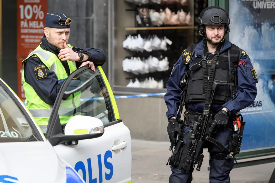 Policie ve Stockholmu