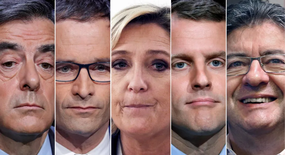 Kandidáti francouzských voleb
