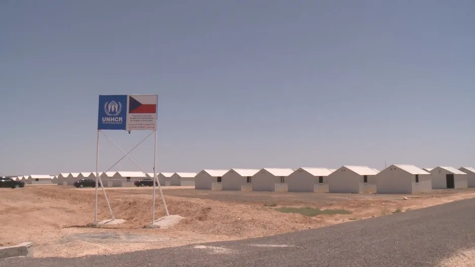 Tábor Al Azraq v Jordánsku