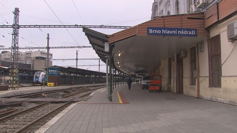 Hlavní nádraží v Brně