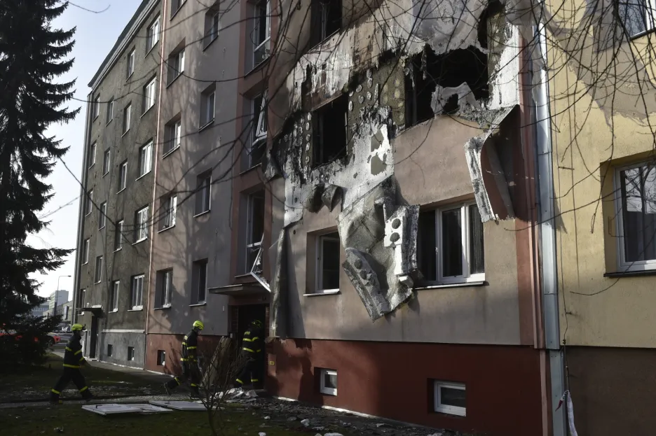 

Policie obvinila dalšího muže kvůli výbuchu varny v ostravském bytě

