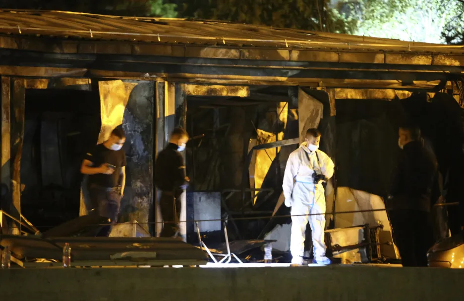 

V Severní Makedonii hořela nemocnice pro pacienty s covidem. Zemřelo nejméně čtrnáct lidí

