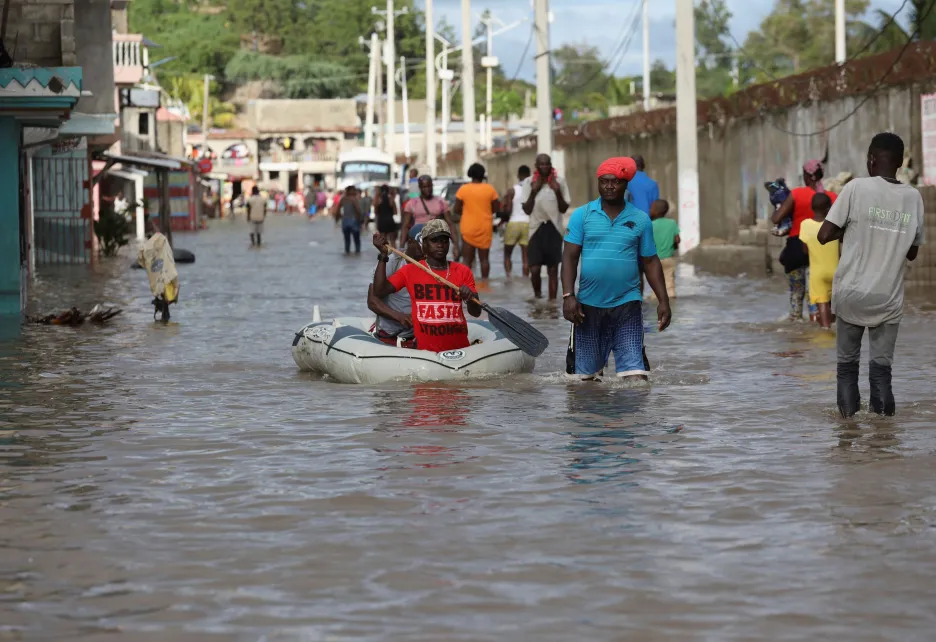 

Haiti zasáhly povodně, tisíce lidí musely být evakuovány

