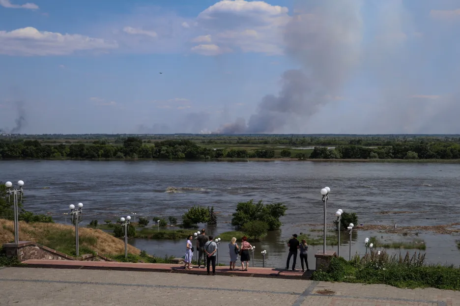

Z části polí se může stát poušť, varují ukrajinské úřady po zničení Kachovské přehrady

