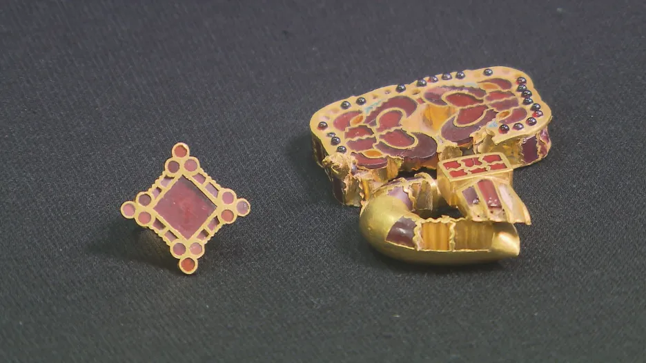 Les chercheurs de métaux ont découvert des bijoux de la période de migration dans la région de Rakovník.  Ils ont une valeur incalculable – ČT24 – Télévision tchèque
