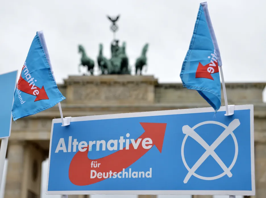 Video Euroskeptické Alternativě pro Německo zvoní umíráček