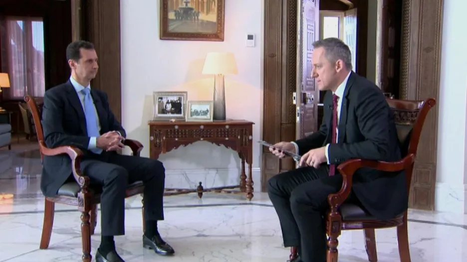 Video SPECIÁL ČT24: Rozhovor s Bašárem Asadem
