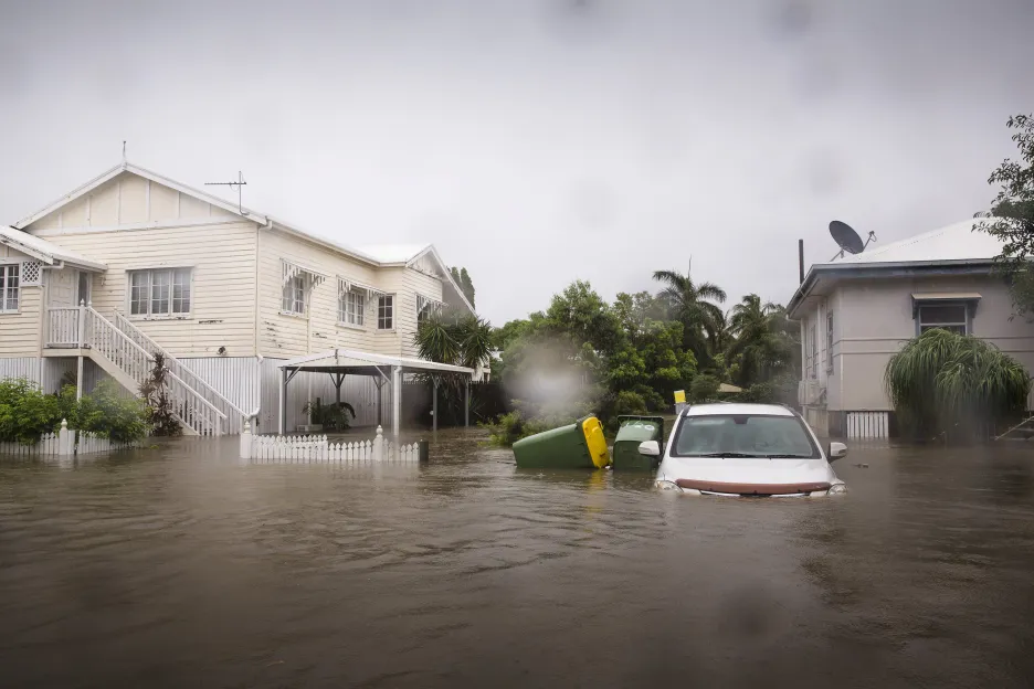 Video Bez komentáře: australský Queensland zaplavila stoletá voda
