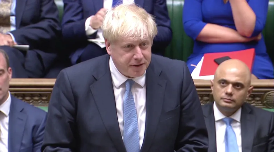 Video Projev britského premiéra Borise Johnsona