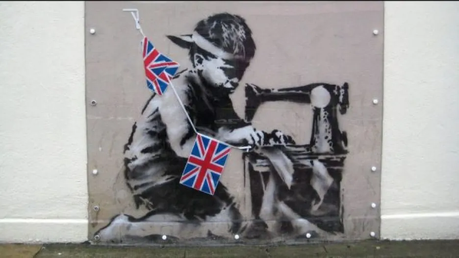 Video Banksyho práce v další neautorizované dražbě