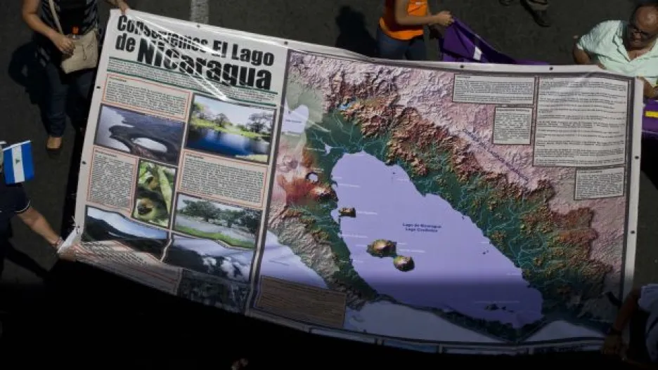 Video Nový průplav v Nikaragui bude třikrát delší než panamský