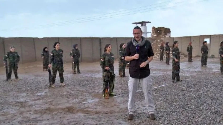 Video Jakub Szántó natáčel mezi "lvicemi Kurdistánu"