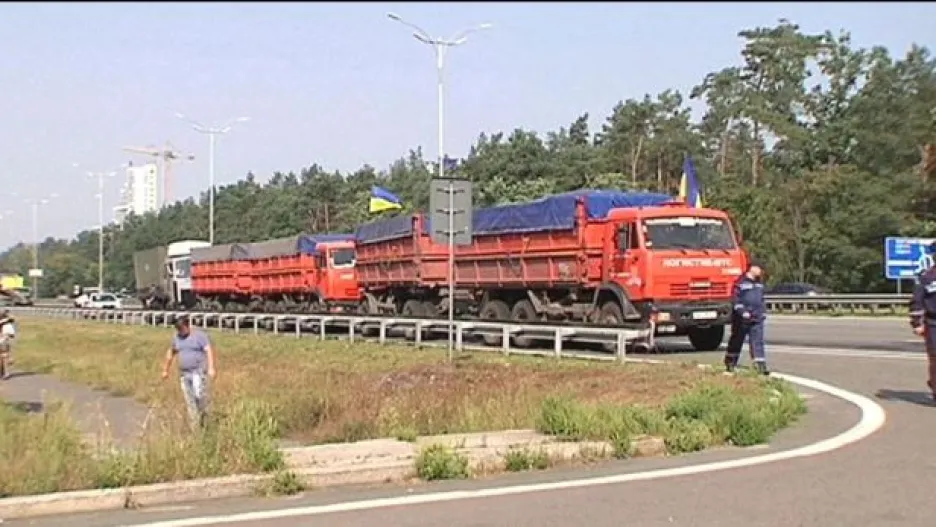 Video Horizont: Souboj konvojů na Ukrajině